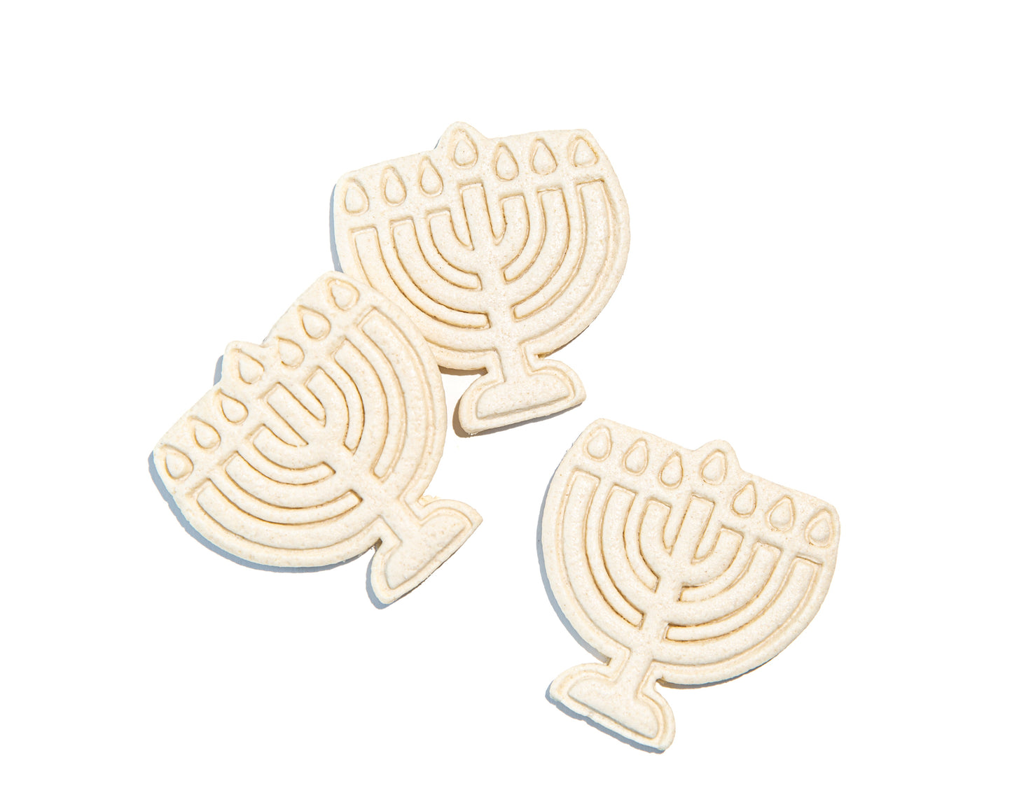 Hand Cut Shortbread - Menorah